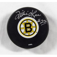 Willie O'Ree Boston Bruins Signed Hockey Puck JSA Authenticated