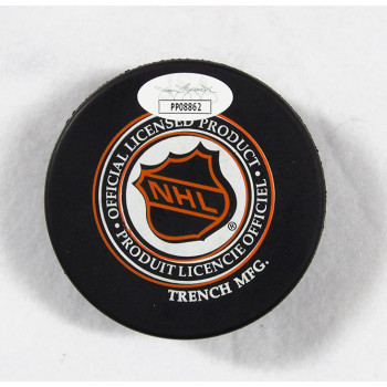 Adam Oates Boston Bruins Signed Hockey Puck JSA Authenticated