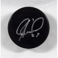 Jeremy Roenick Signed Blank Hockey Puck JSA Authenticated