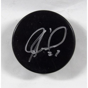 Jeremy Roenick Signed Blank Hockey Puck JSA Authenticated