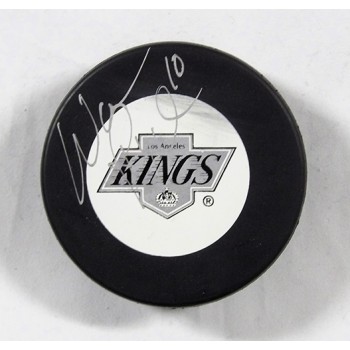 Warren Rychel Los Angeles Kings Signed Hockey Puck JSA Authenticated