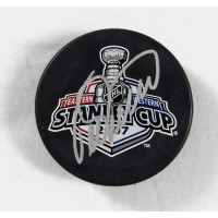 Teemu Selanne Anaheim Ducks Signed 2007 Stanley Cup Hockey Puck JSA Authentic
