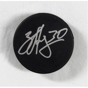 Andrei Zyuzin Signed Blank Hockey Puck JSA Authenticated
