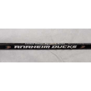 Francois Beauchemin Anaheim Ducks Signed Signature Series Hockey Stick JSA Auth