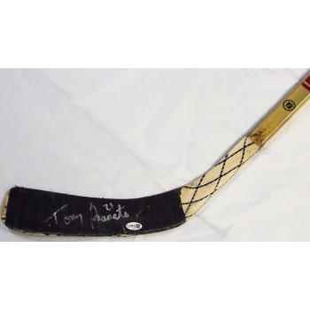 Tony Granato Los Angles Kings Signed Game Used Hockey Stick JSA Authenticated