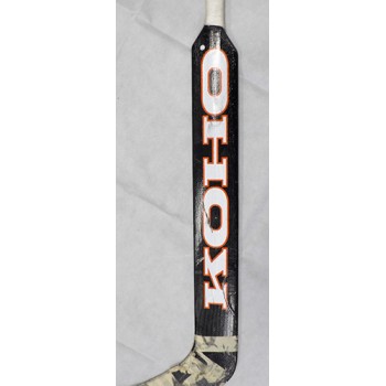 Jonas Hiller Anaheim Ducks Signed Game Used Koho Hockey Stick JSA Authenticated
