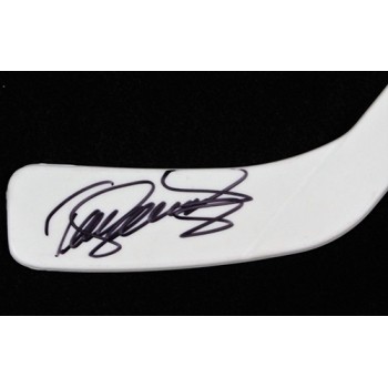 Teemu Selanne Signed Game One Japan 1997 Mini Hockey Stick JSA Authenticated
