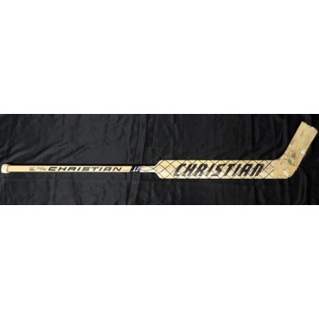 Robb Stauber Los Angles Kings Signed Game Used Hockey Stick JSA Authenticated