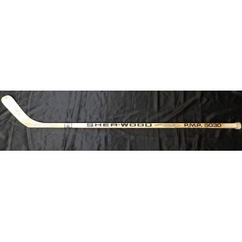 Dave Taylor Los Angles Kings Signed Game Used Hockey Stick JSA Authenticated