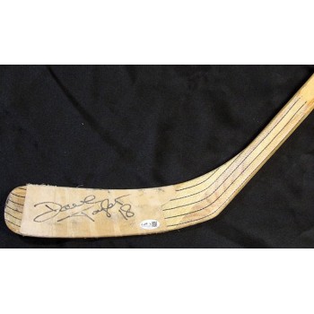 Dave Taylor Los Angles Kings Signed Game Used Hockey Stick JSA Authenticated
