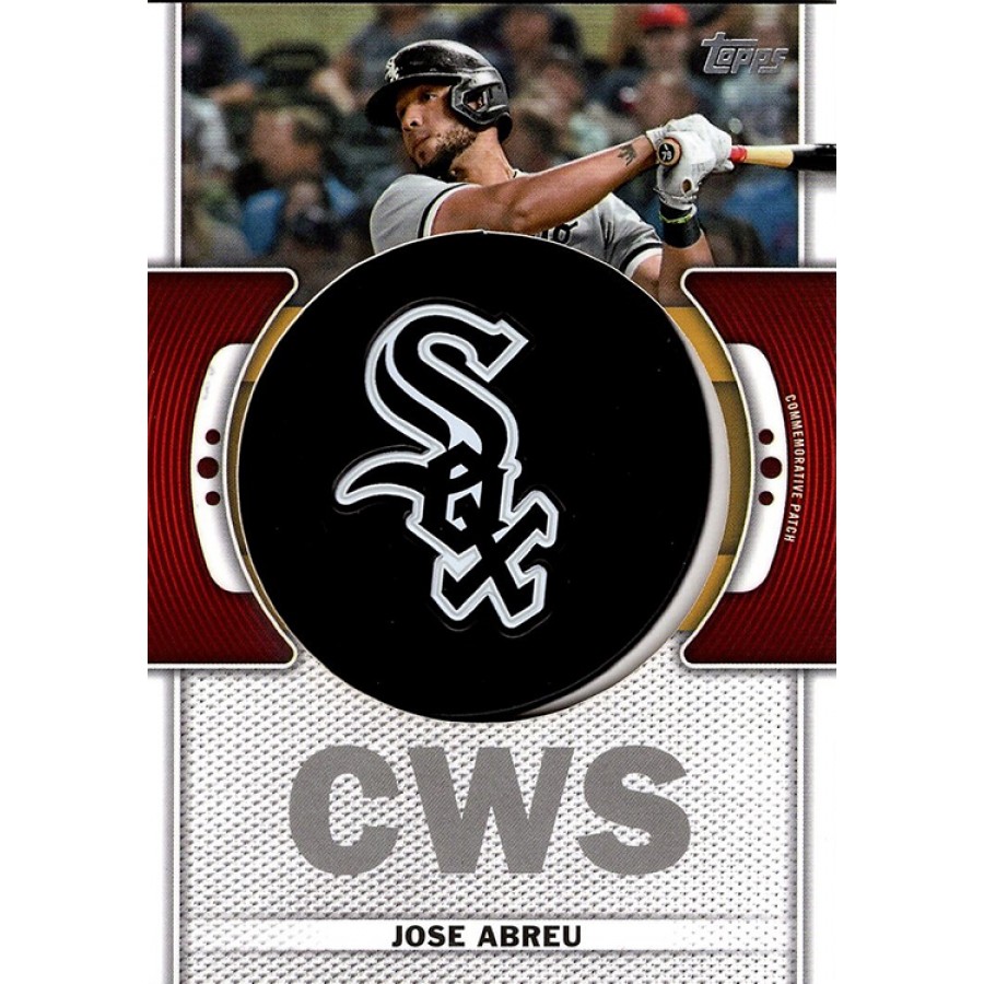 2023 Topps Series 1 - Chicago White Sox Team Logo Patch - Jose