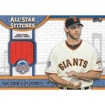 Madison Bumgarner San Francisco Giants 2013 Topps All Star Stitches Card #ASR-MB