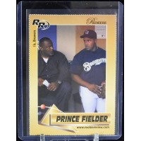 Prince Fielder Milwaukee Brewers Premiere Rookie Review Baseball Card #10 90/99
