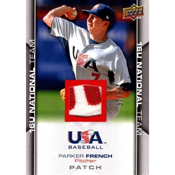 Parker French 2009 Upper Deck USA Baseball Box Set Card #USA-123 /65