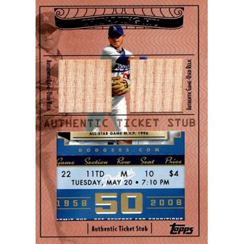 Chin-Lung Hu Los Angeles Dodgers 2009 Topps Ticket To Stardom Card #TSP2-44 1/77