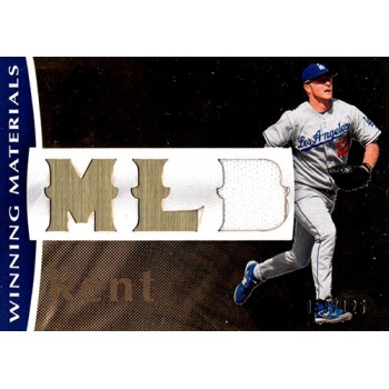 Jeff Kent Los Angeles Dodgers 2008 SPX Winning Materials Card #WM-JK /125