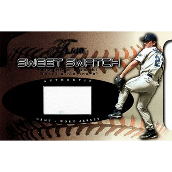 Kazuhiro Sasaki Seattle Mariners 2002 Fleer Flair Sweet Swatch 5x8 Card 104/770