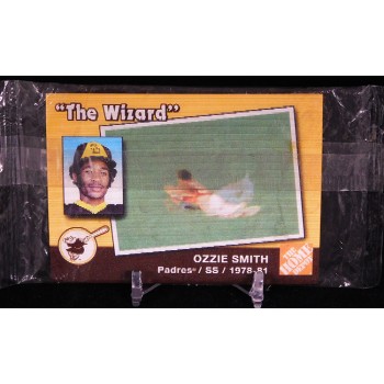 Ozzie Smith The Wizard 2003 Upper Deck The Home Depot Motion Promo Card Sealed