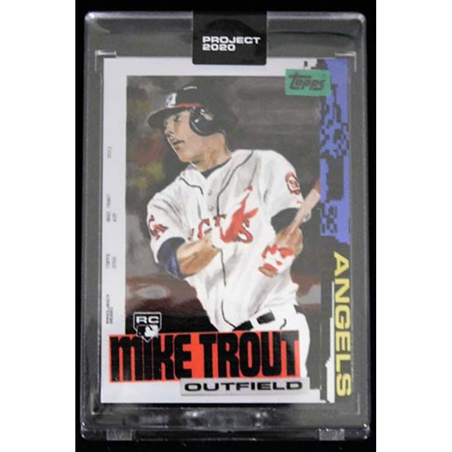 Mike Trout 2020 Topps Project 2020 Rookie Card #85 Los Angeles Angels