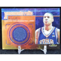 Ray Allen 2000-01 Topps Finest Finest Moments Relics Card #FMR9