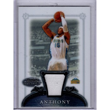 Carmelo Anthony 2006-07 Bowman Sterling Game-Worn Jersey Relic Card #5