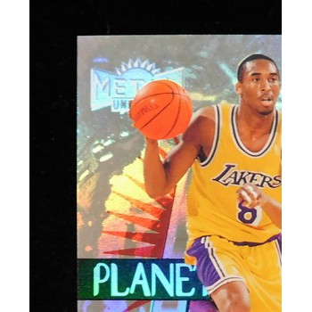 Kobe Bryant 1997/1998 Skybox Metal Universe Planet Metal Rare Insert Card #3 NM