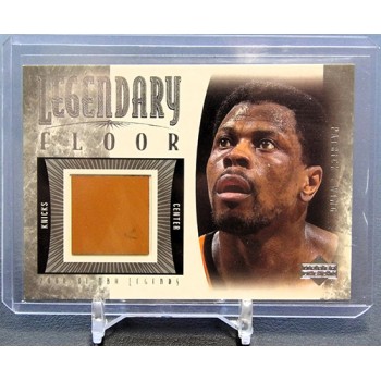 Patrick Ewing Knicks 2000-01 Upper Deck NBA Legends Legendary Floor Card #PE-F