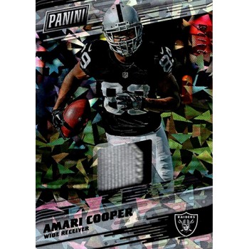 Amari Cooper Oakland Raiders 2017 Panini Day Materials Cracked Ice Card /25 #AM