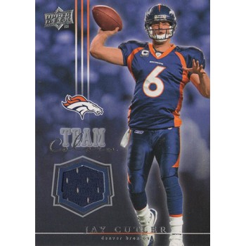 Jay Cutler Denver Broncos 2008 Upper Deck Team Colors Card #TC-JC