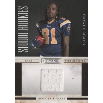 Mardy Gilyard 2010 Panini Rookies & Stars Studio Materials Card #30 /299