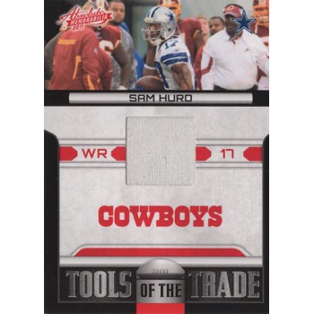 Sam Hurd 2011 Absolute Memorabilia Tools of the Trade Jersey Card #11 /250