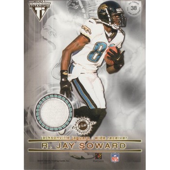 Martay Jenkins and R.Jay Soward 2001 Titanium Private Stock Jersey Card #38