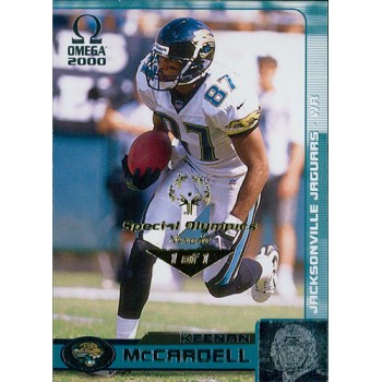 Keenan McCardell Jags 2000 Pacific Omega Card #64 Special Olympics Nevada 1/1