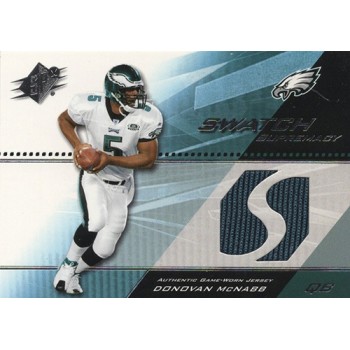 Donovan McNabb Eagles 2004 Upper Deck SPX Swatch Supremacy Jersey Card #SW-DO