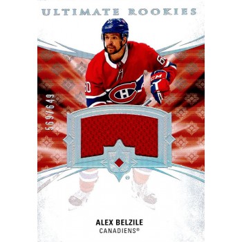 Alex Belzile 2020-21 Ultimate Collection Rookies Jersey Relics Tier 1 #167 /649