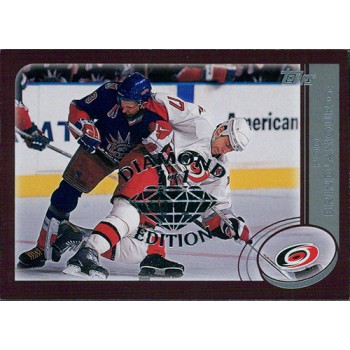Rod Brind'Amour Hurricanes 2002-03 Topps Factory Set Gold Card #130 Diamond 1/1