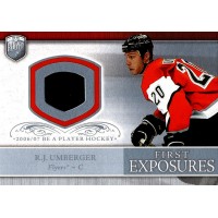 RJ Umberger 2006-07 Upper Deck Be A Player Portraits First Exposures #FE-RU