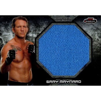 Gray Maynard 2013 Finest UFC Jumbo Fight Mat Relics Card #FFMGM