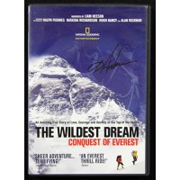 Conrad Anker Rock Climber Signed The Wildest Dream DVD Cover JSA Authenticated