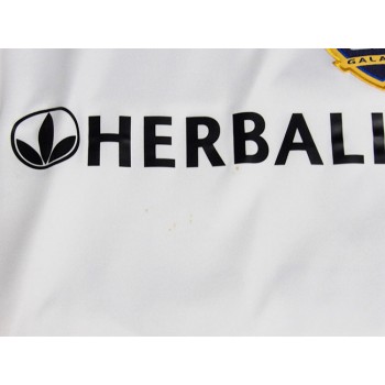 David Beckham LA Galaxy Signed Replica Jersey JSA Authenticated Snags and Stains