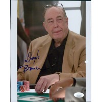 Doyle Brunson WSOP Poker Player Signed 8x10 Glossy Photo JSA Authenticated DMG