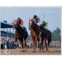 Steve Cauthen Jockey Signed 8x10 Matte Photo JSA Authenticated