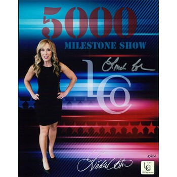 Linda Cohn Signed 5000 Milestone Show 8x10 Photo Exclusive ESPN SPORTCENTER LE