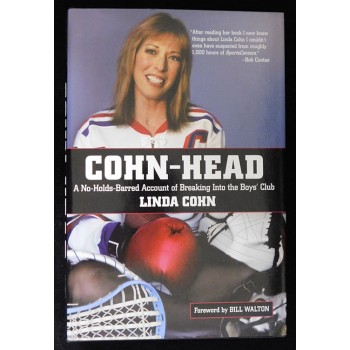 Linda Cohn Signed Cohn-Head Autobiography Book ESPN SPORTSCENTER JSA Authentic