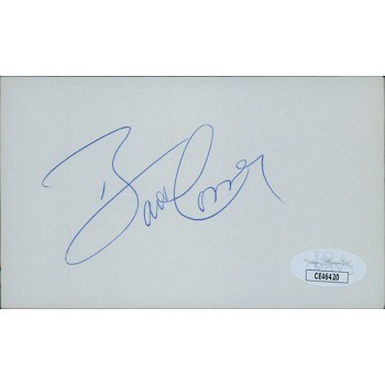 Bart Conner Olympic Gymnast Signed 3x5 Index Card JSA Authenticated