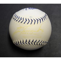 Lisa Fernandez Team USA Signed White Softball JSA Authenticated Faded