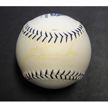 Lisa Fernandez Team USA Signed White Softball JSA Authenticated Faded