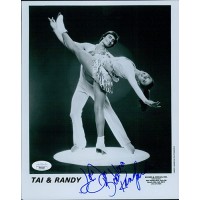 Figure Skaters Tai Babilonia Randy Gardner Signed 8x10 Photo JSA Authenticated