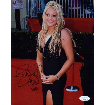 Jennie Finch USA Softball Signed 8x10 Glossy Photo JSA Authenticated