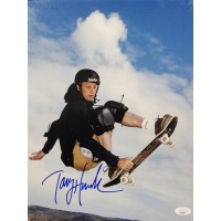 Tony Hawk Skateboarder Signed 11x14 Matte Photo JSA Authenticated